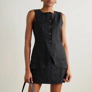 POSSE Emma Vest Top in Black